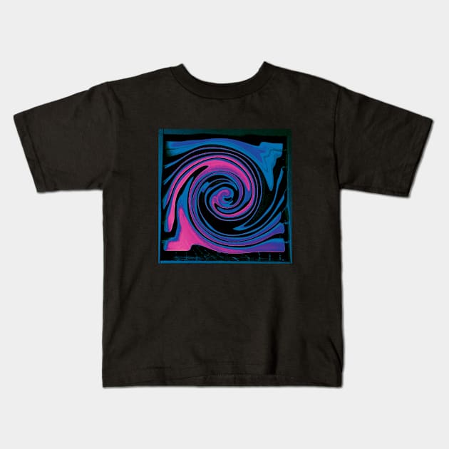 swirl Kids T-Shirt by rclsivcreative